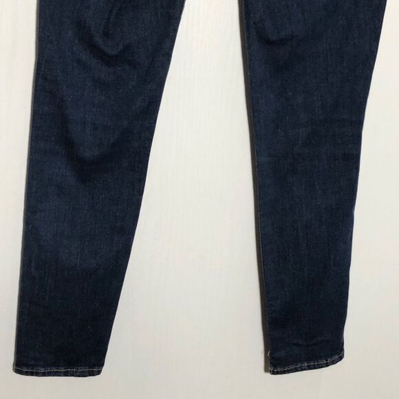 Gap Jeans Womens 29 R Blue 1969 True Skinny Dark Wash Mid Rise - Picture 6 of 9